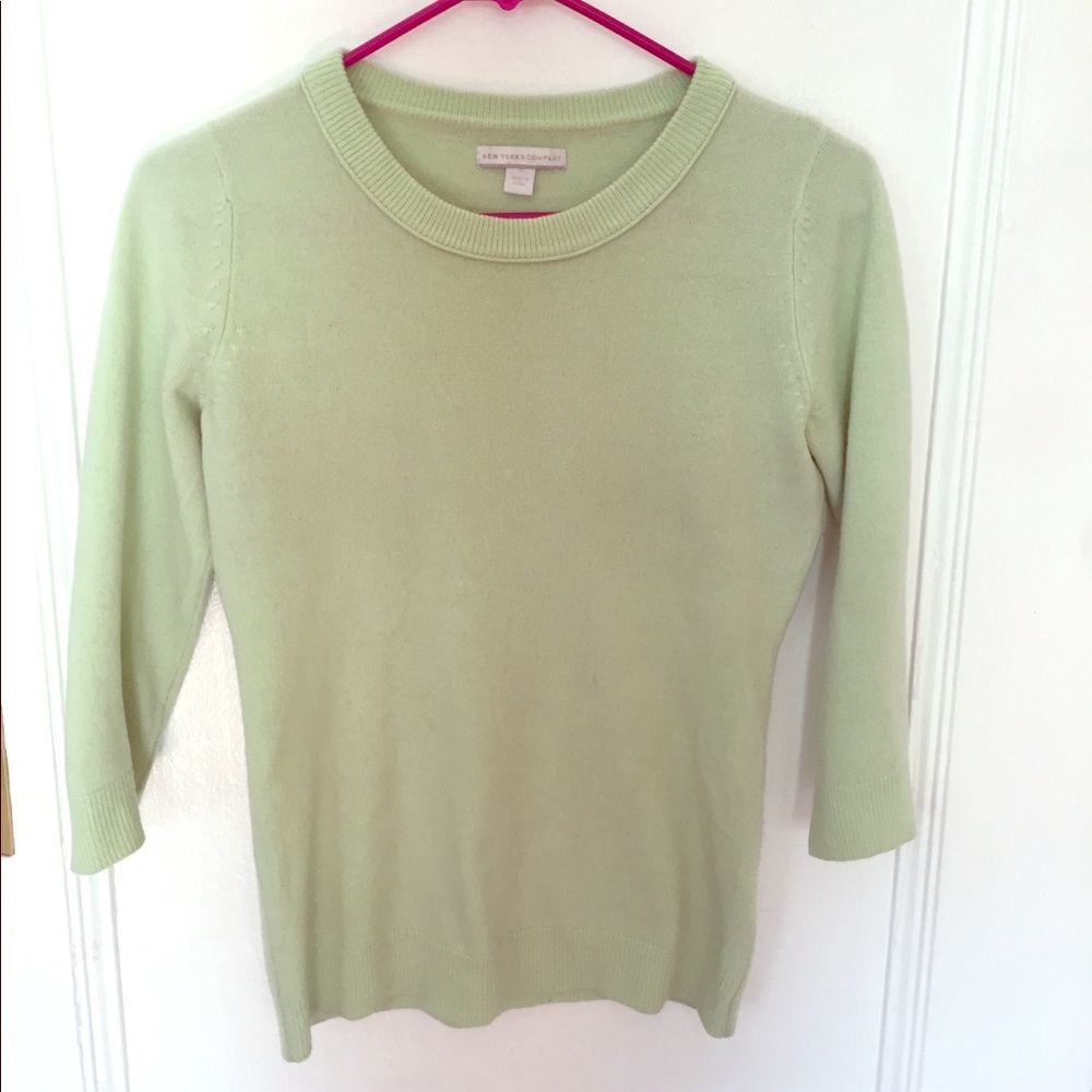 Green sweater